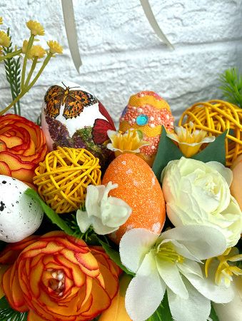 Венок пасхальный "Солнечный"